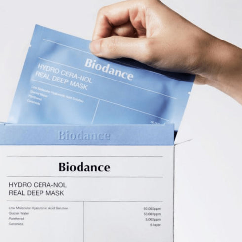 Hydro Cera - nol Real Deep Mask - WowSkin Romania Îngrijește-ți pielea sensibilă cu Hydro Cera-nol Deep Mask de la Biodance. Masca hrănește, calmează și protejează tenul fragil și deshidratat. wowskin.ro
